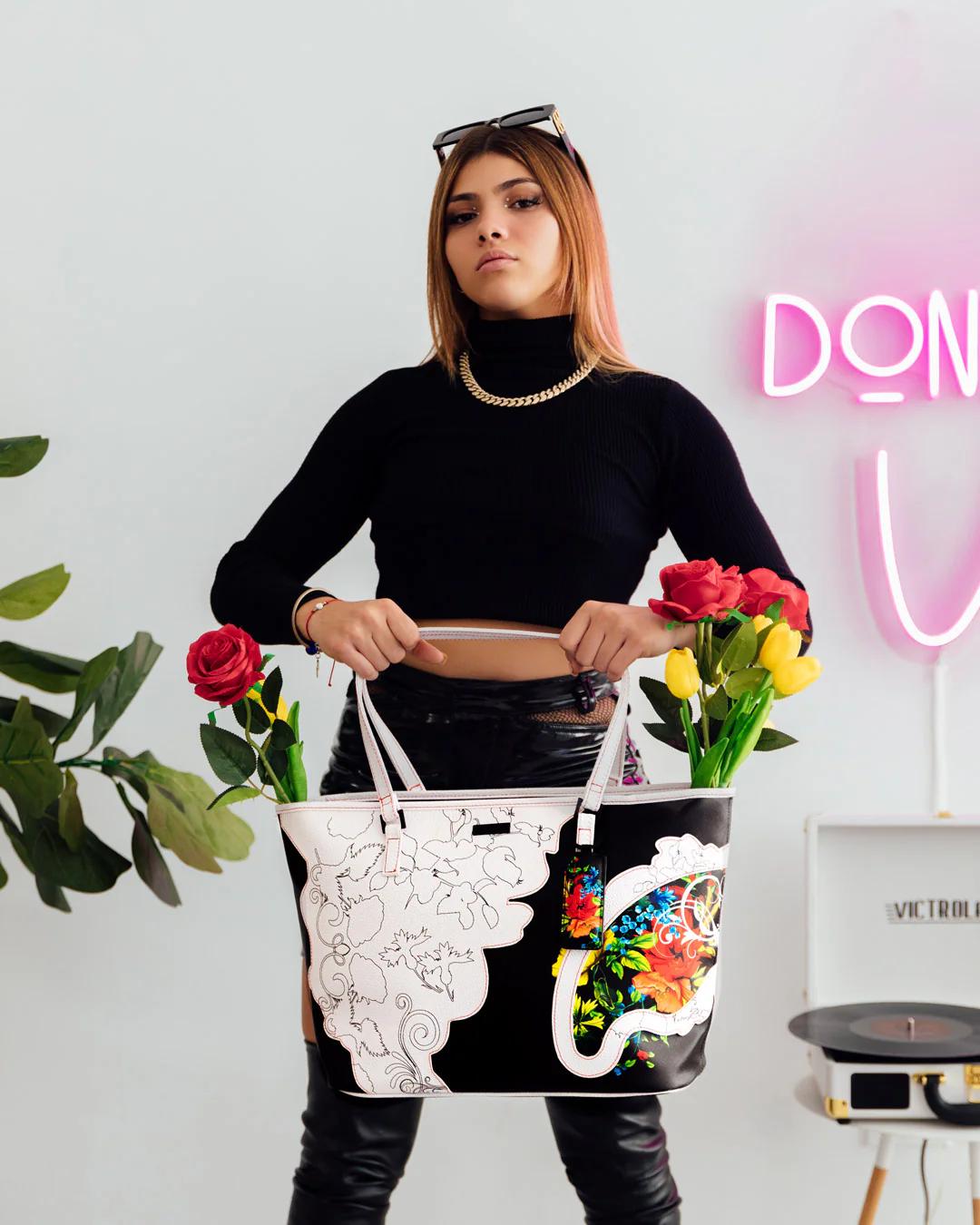 Sprayground THE FLORAL CUT TOTE