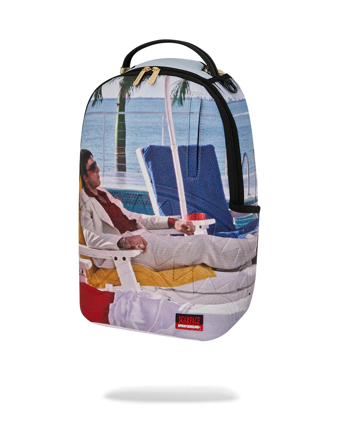 Sprayground SCARFACE TONY MONTANA CHILLIN BACKPACK