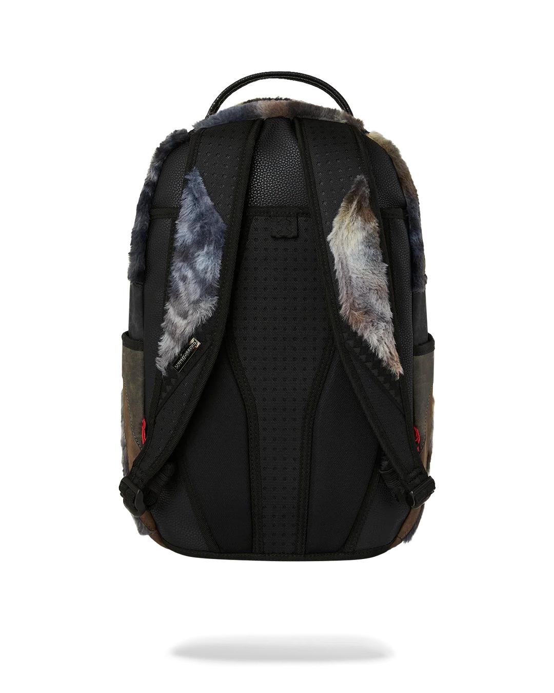 Sprayground FOUNDATION DAYS FUR COAT SHARK BACKPACK
