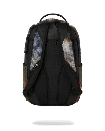 Sprayground FOUNDATION DAYS FUR COAT SHARK BACKPACK