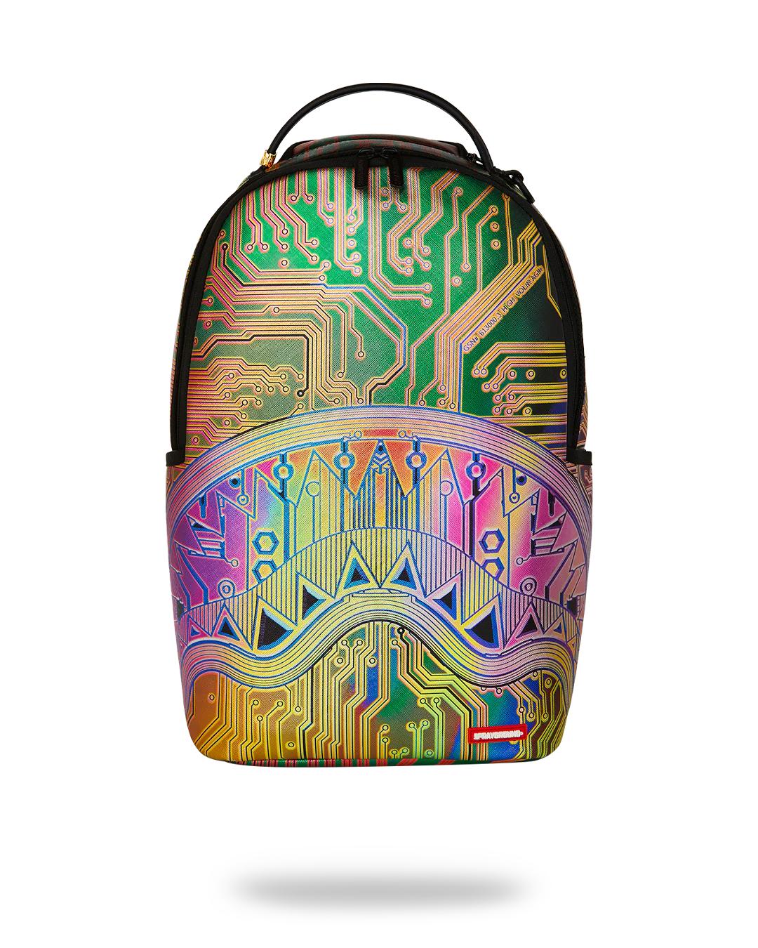 Sprayground CIRCUIT BOARD MAGNETIC GRID BACKPACK