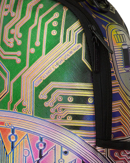 Sprayground CIRCUIT BOARD MAGNETIC GRID BACKPACK
