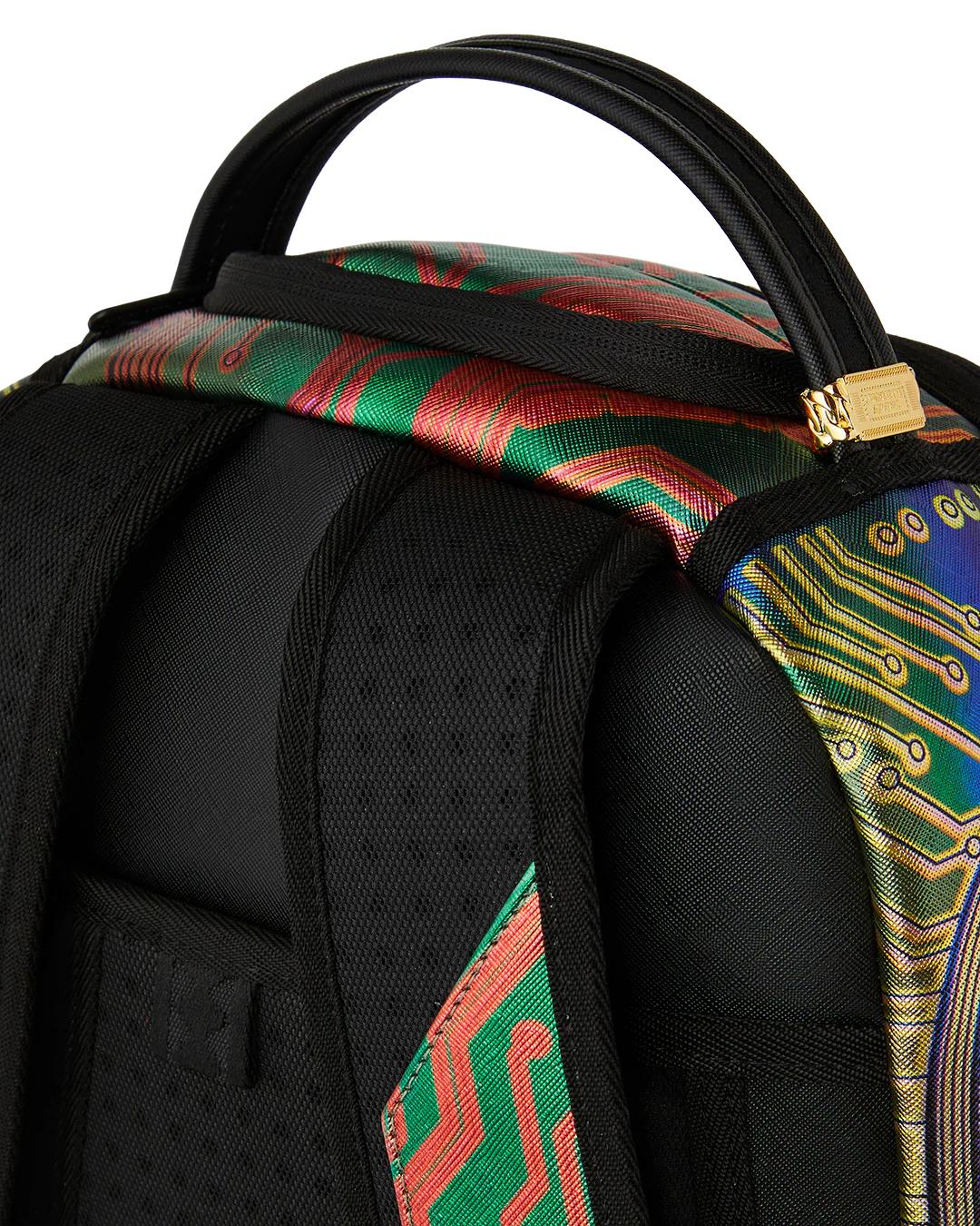 Sprayground CIRCUIT BOARD MAGNETIC GRID BACKPACK