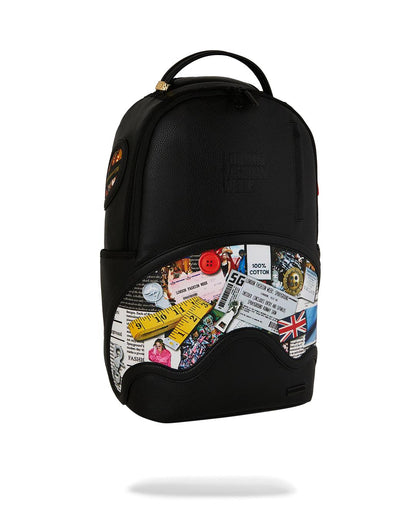 Sprayground LONDON FASHION WEEK MOODBOARD MONTAGE BACKPACK