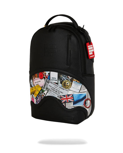 Sprayground LONDON FASHION WEEK MOODBOARD MONTAGE BACKPACK