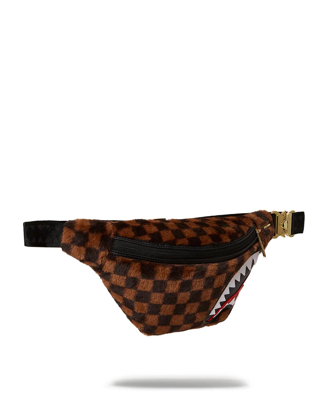 Sprayground FURRR SHARKS IN PARIS SAVVY CROSSBODY
