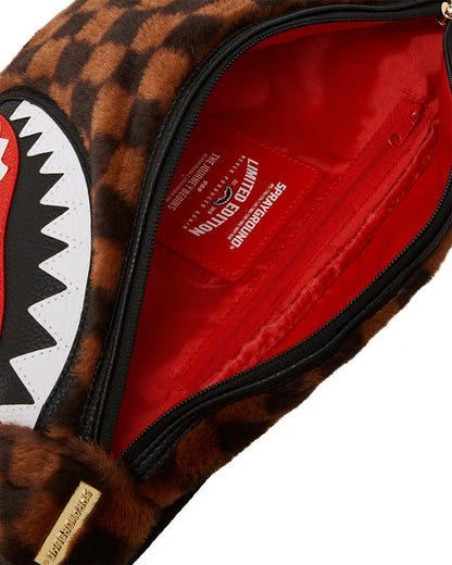 Sprayground FURRR SHARKS IN PARIS SAVVY CROSSBODY