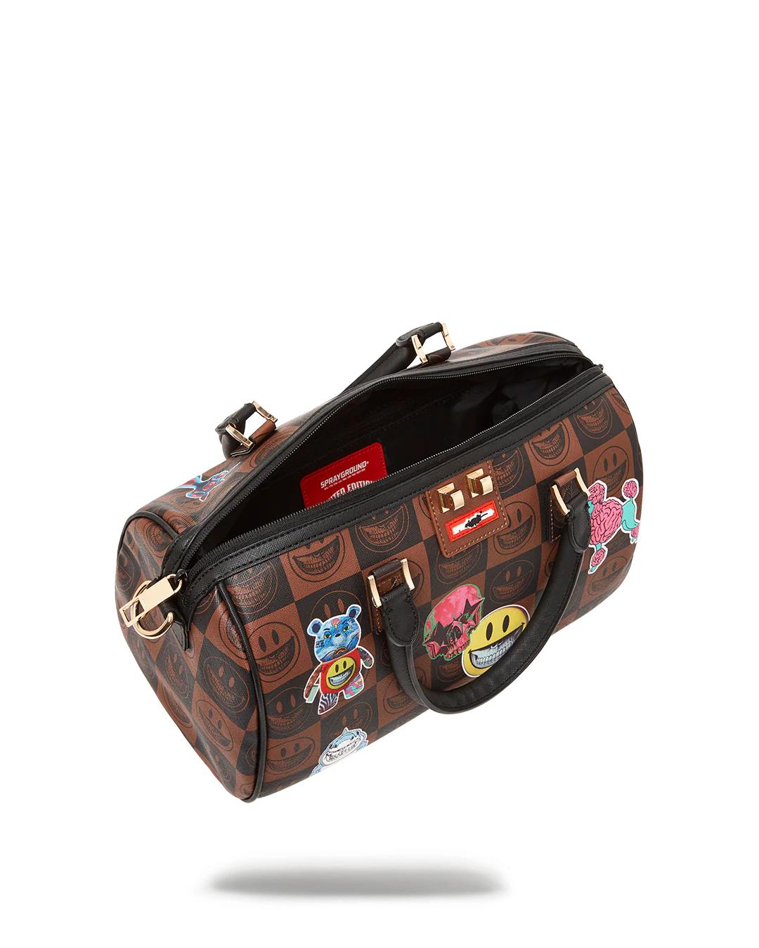 Sprayground GLOBAL MOGUL POPAGANDA RON ENGLISH EDITION MINI DUFFLE