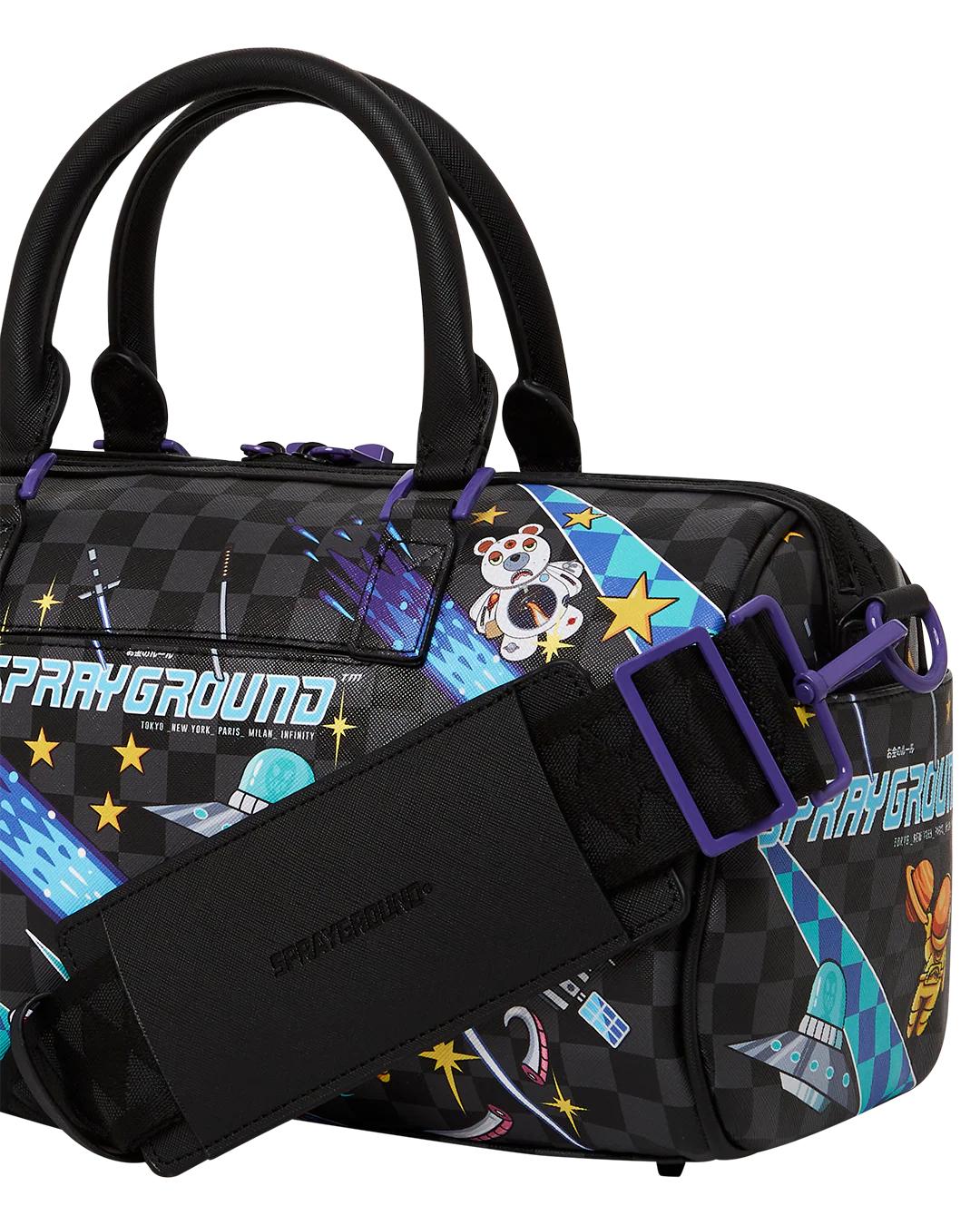Sprayground WTF ALIEN INVASION MINI DUFFLE