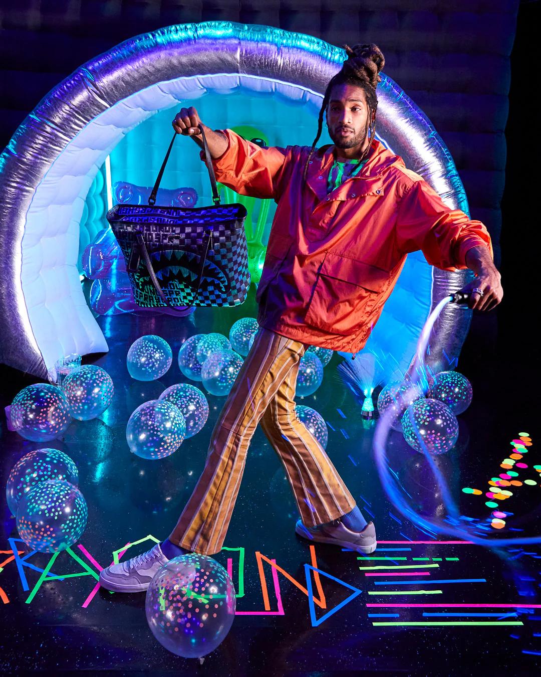 Sprayground FIBER OPTIC LIGHTSHOW TOTE