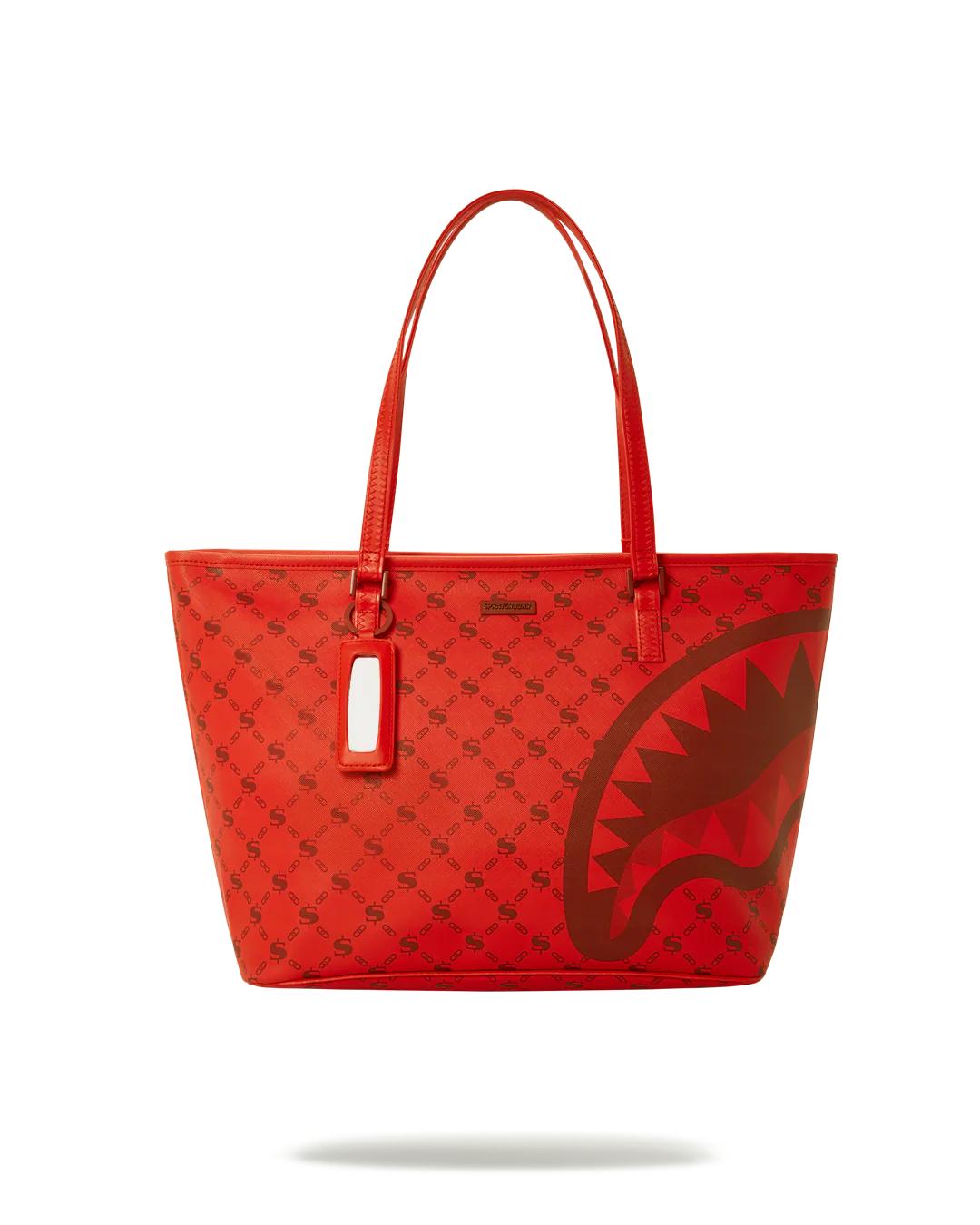 Sprayground MONEY PATTERN BRICK TOTE