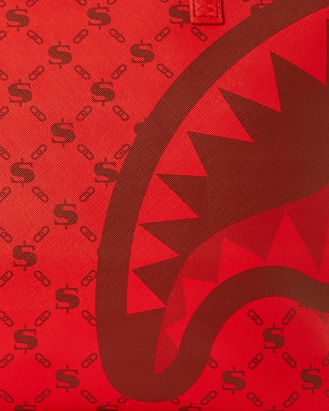 Sprayground MONEY PATTERN BRICK TOTE