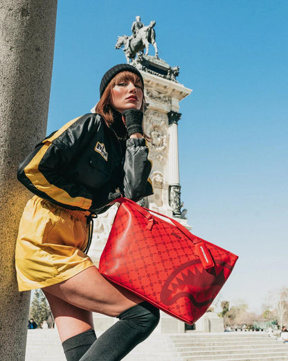 Sprayground MONEY PATTERN BRICK TOTE