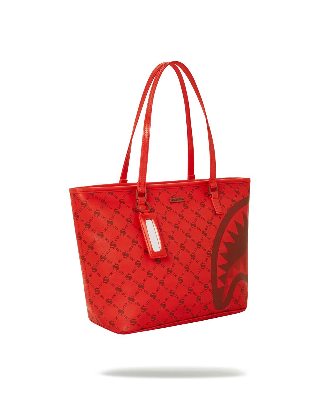 Sprayground MONEY PATTERN BRICK TOTE