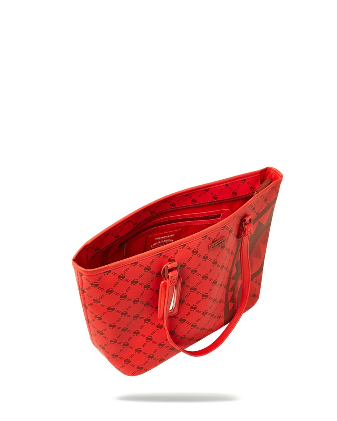 Sprayground MONEY PATTERN BRICK TOTE