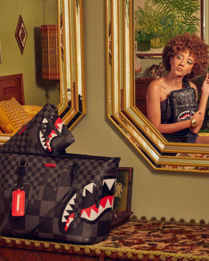 Sprayground XTC GREY SHARKS IN PARIS TOTE