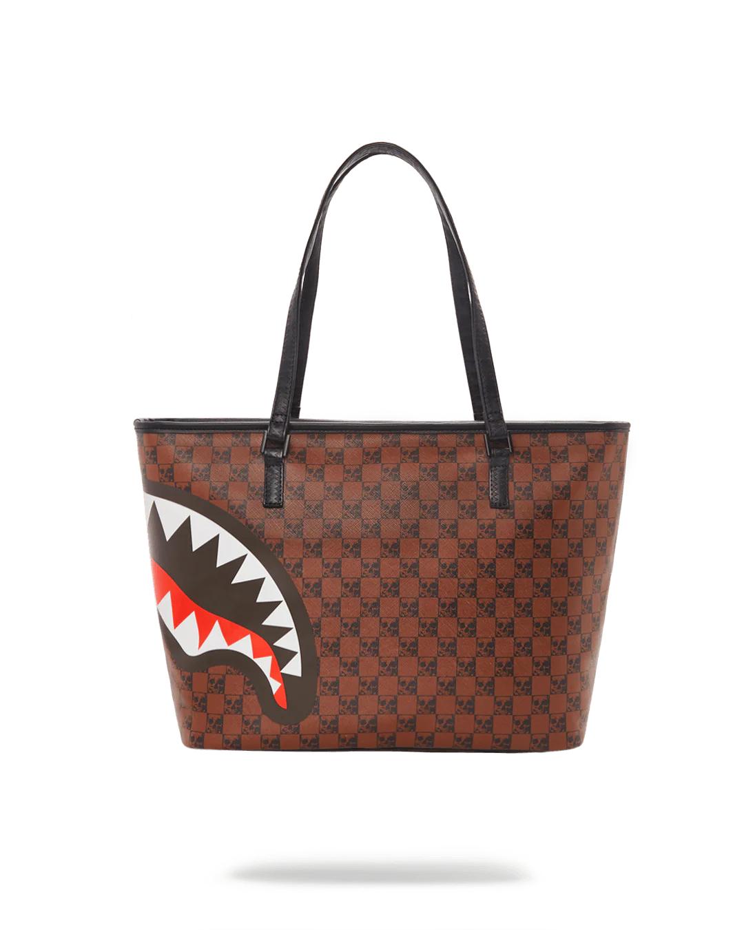 Sprayground SHARKS AND SKULLS TOTE