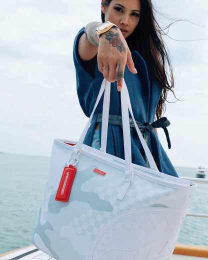 Sprayground 3AM LE BLANC TOTE