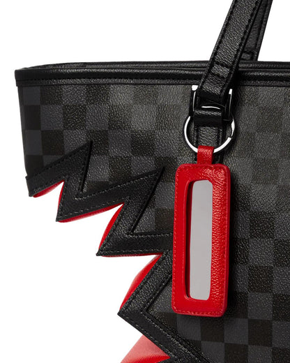 Sprayground SHARK BITE SHARKS IN PARIS GRAY TOTE
