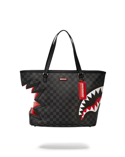 Sprayground SHARK BITE SHARKS IN PARIS GRAY TOTE