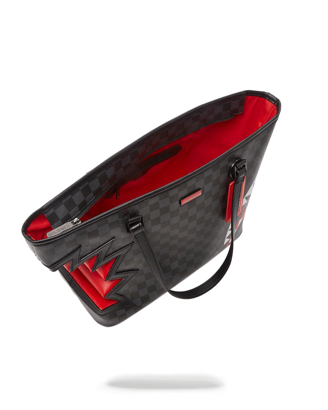Sprayground SHARK BITE SHARKS IN PARIS GRAY TOTE