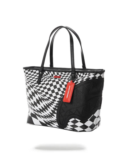 Sprayground TRIPPY CHECK TOTE