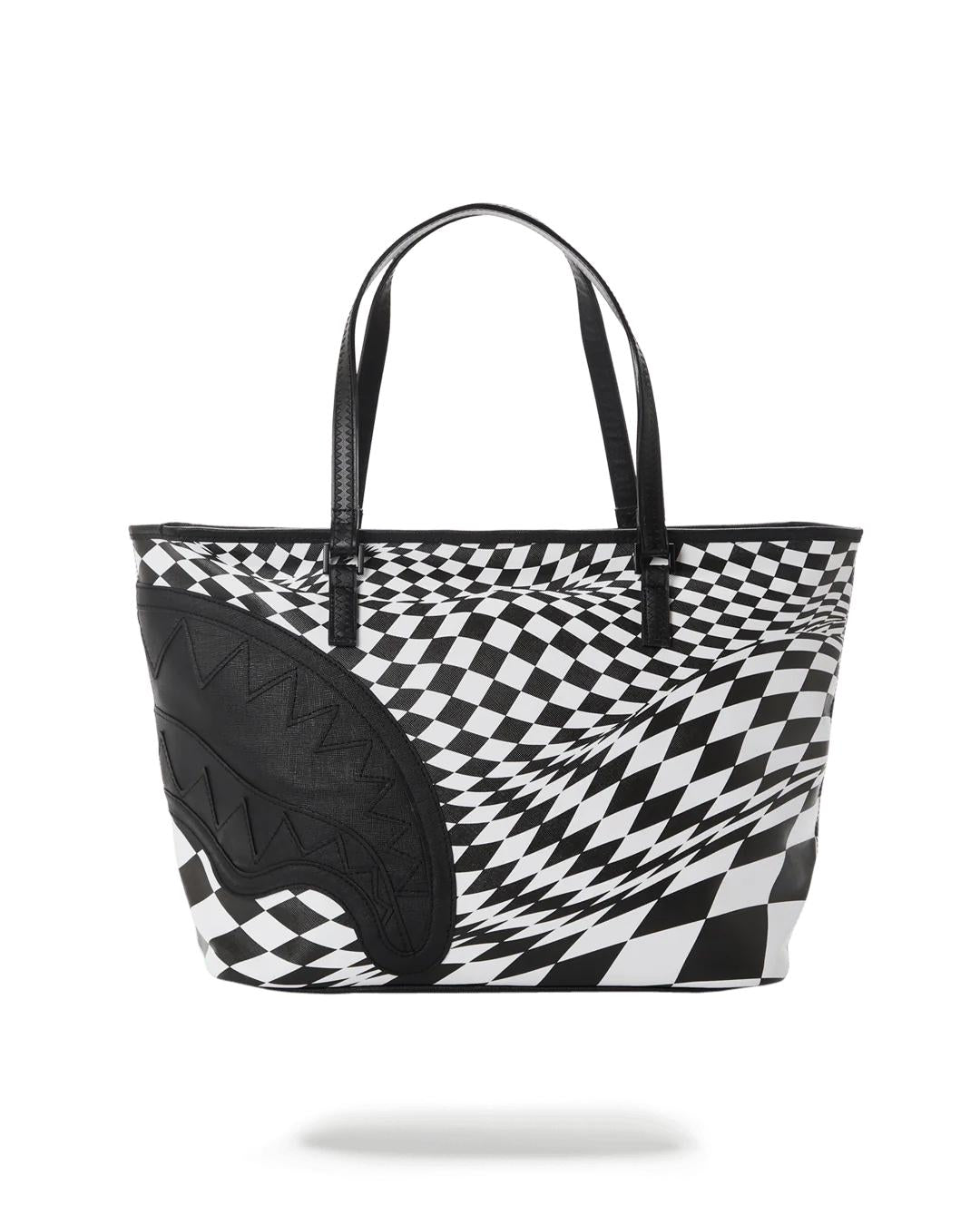 Sprayground TRIPPY CHECK TOTE