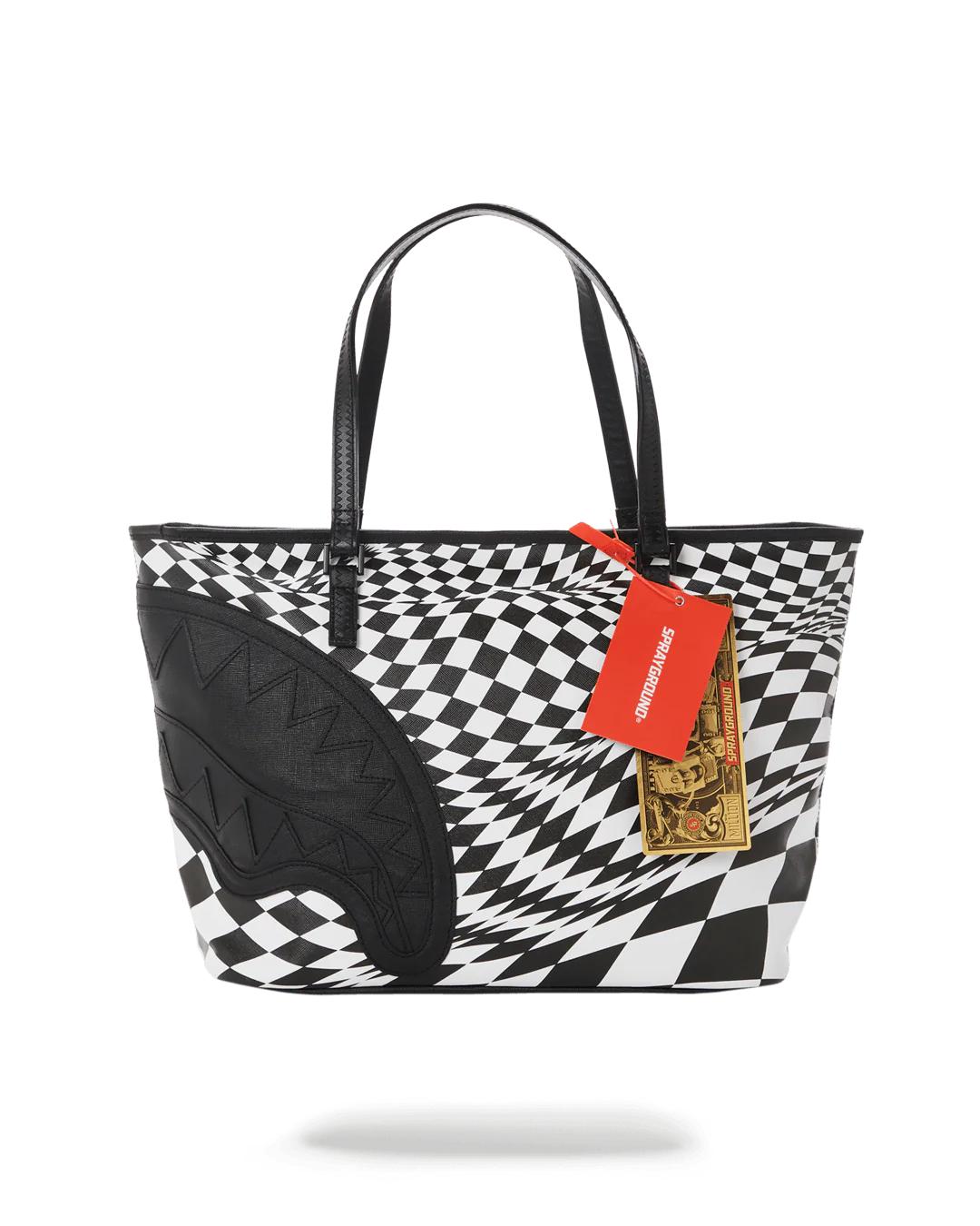 Sprayground TRIPPY CHECK TOTE