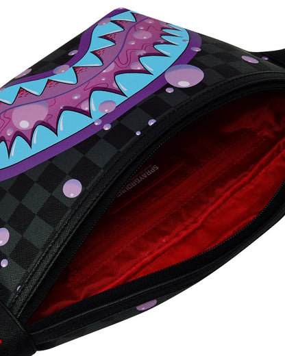 Sprayground PURPLE SLIME SHARK SAVVY CROSSBODY