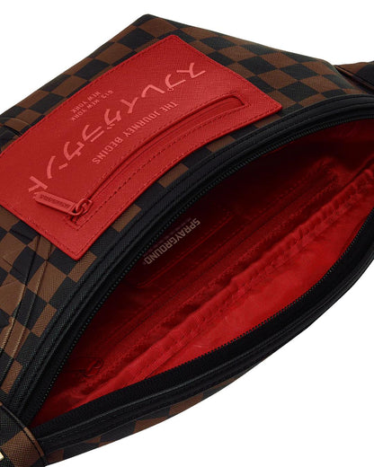 Sprayground KATANA CHECK BOSS SAVVY CROSSBODY