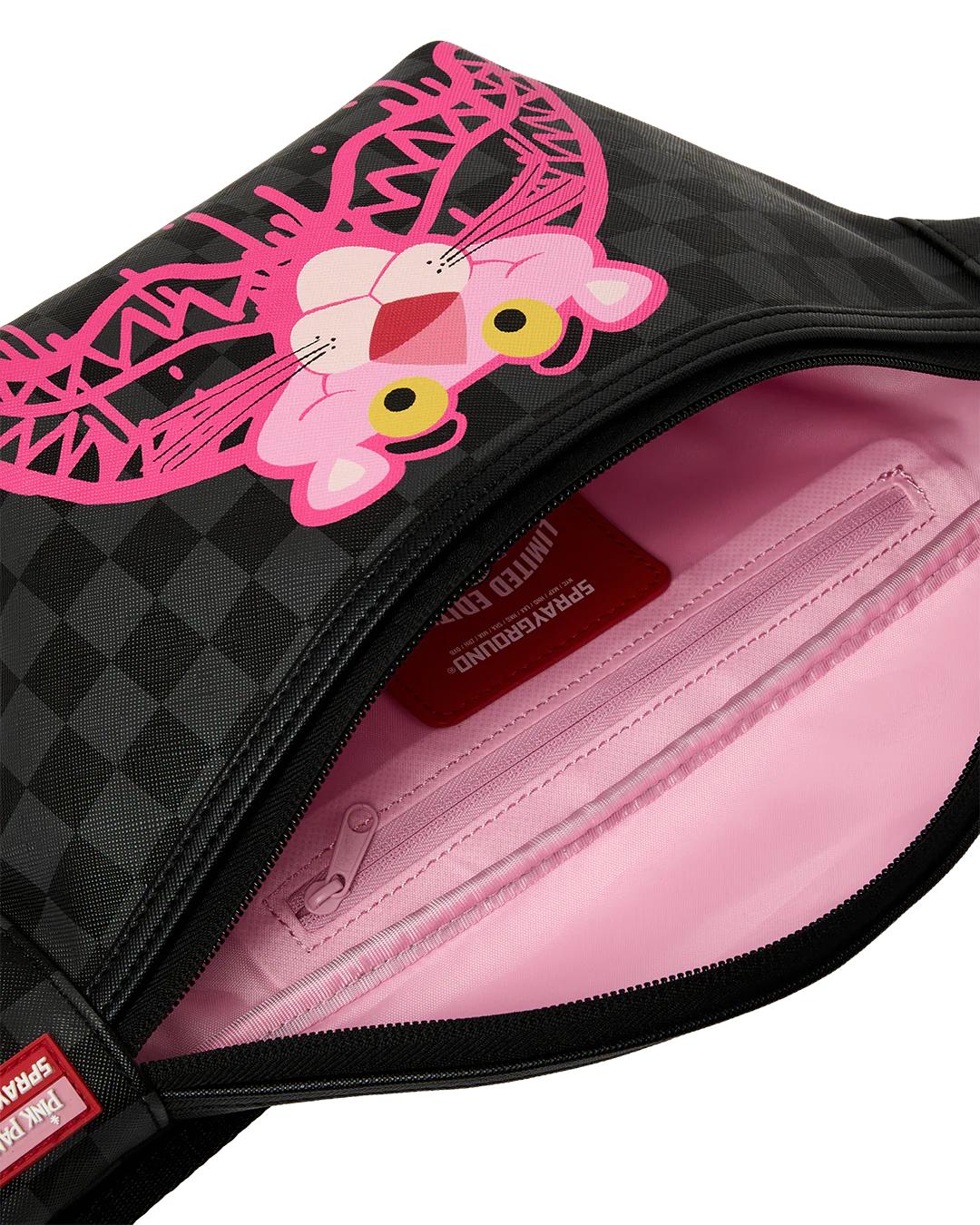 Sprayground PINK PANTHER DIAMOND SHARK SAVVY CROSSBODY