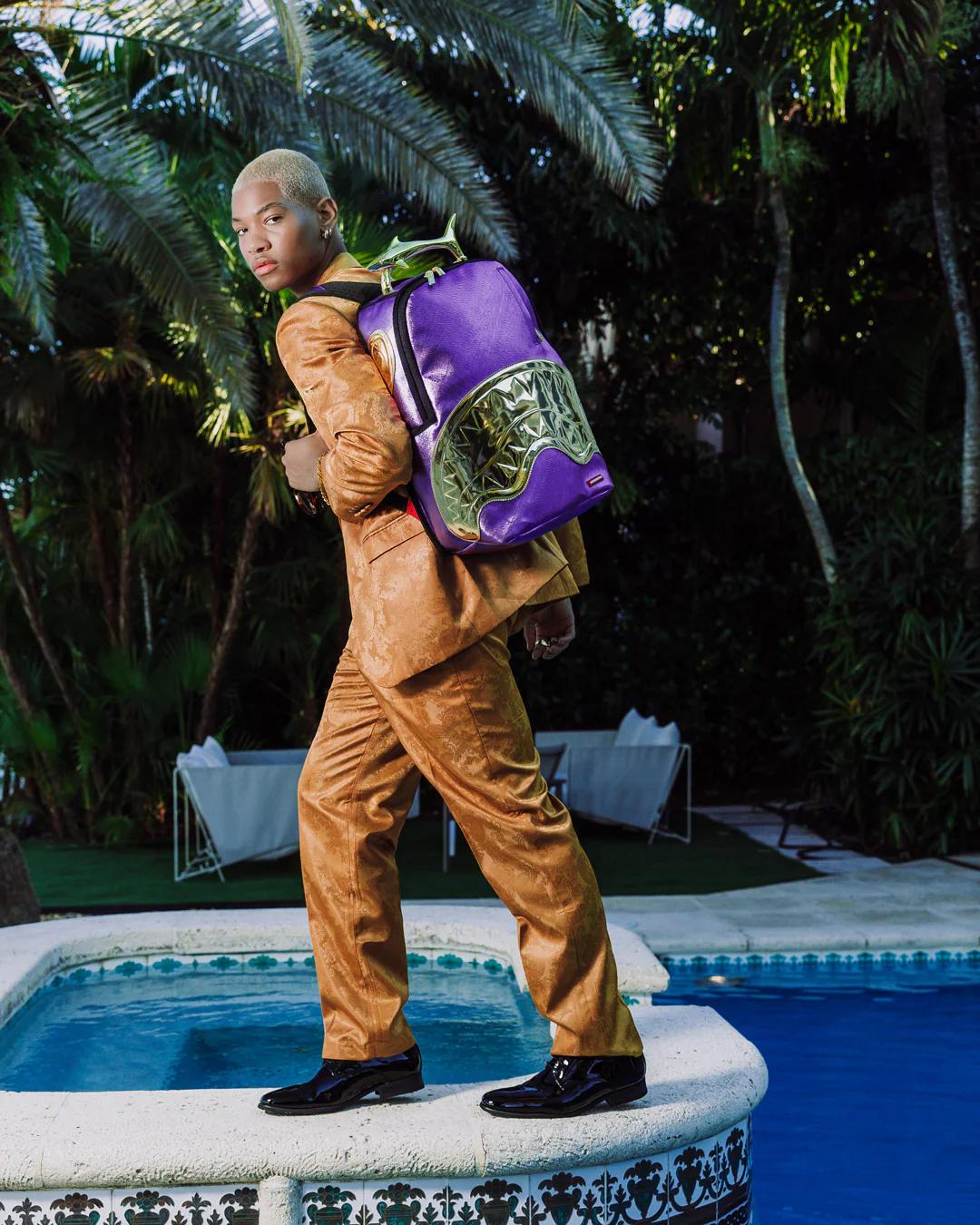 Sprayground SHARKS OF THE GOLD OCEAN BACKPACK