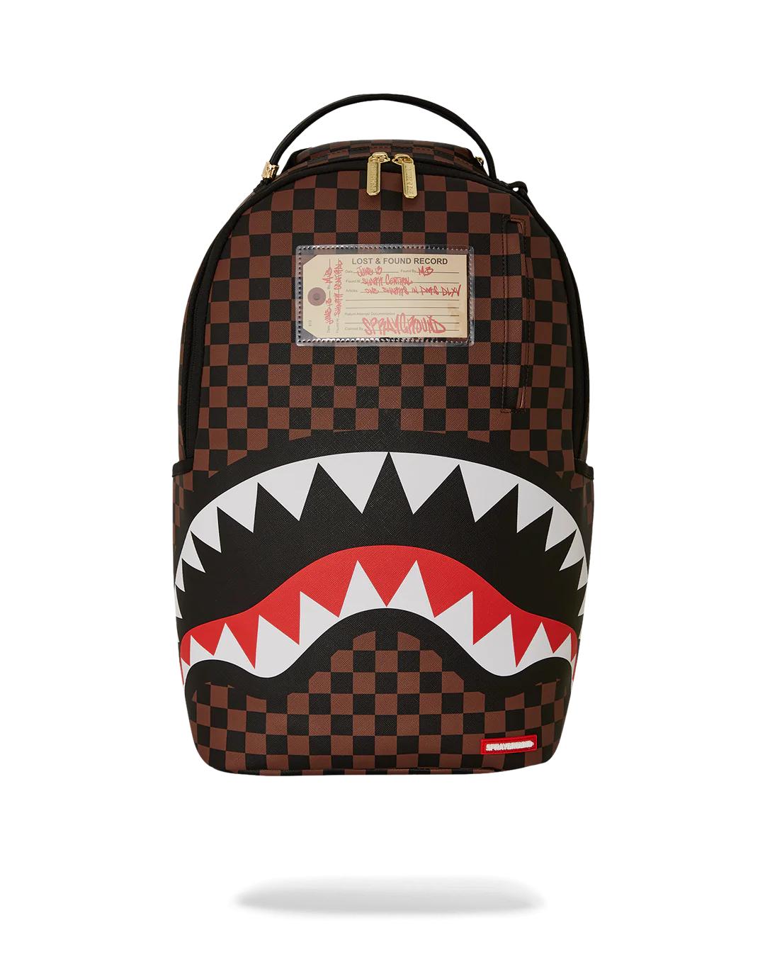 Sprayground SHARKS IN PARIS LOST & FOUND BACKPACK