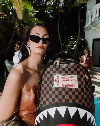 Sprayground SHARKS IN PARIS LOST & FOUND BACKPACK