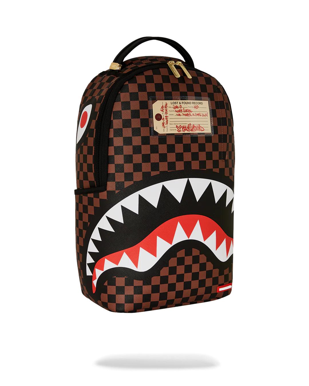 Sprayground SHARKS IN PARIS LOST & FOUND BACKPACK