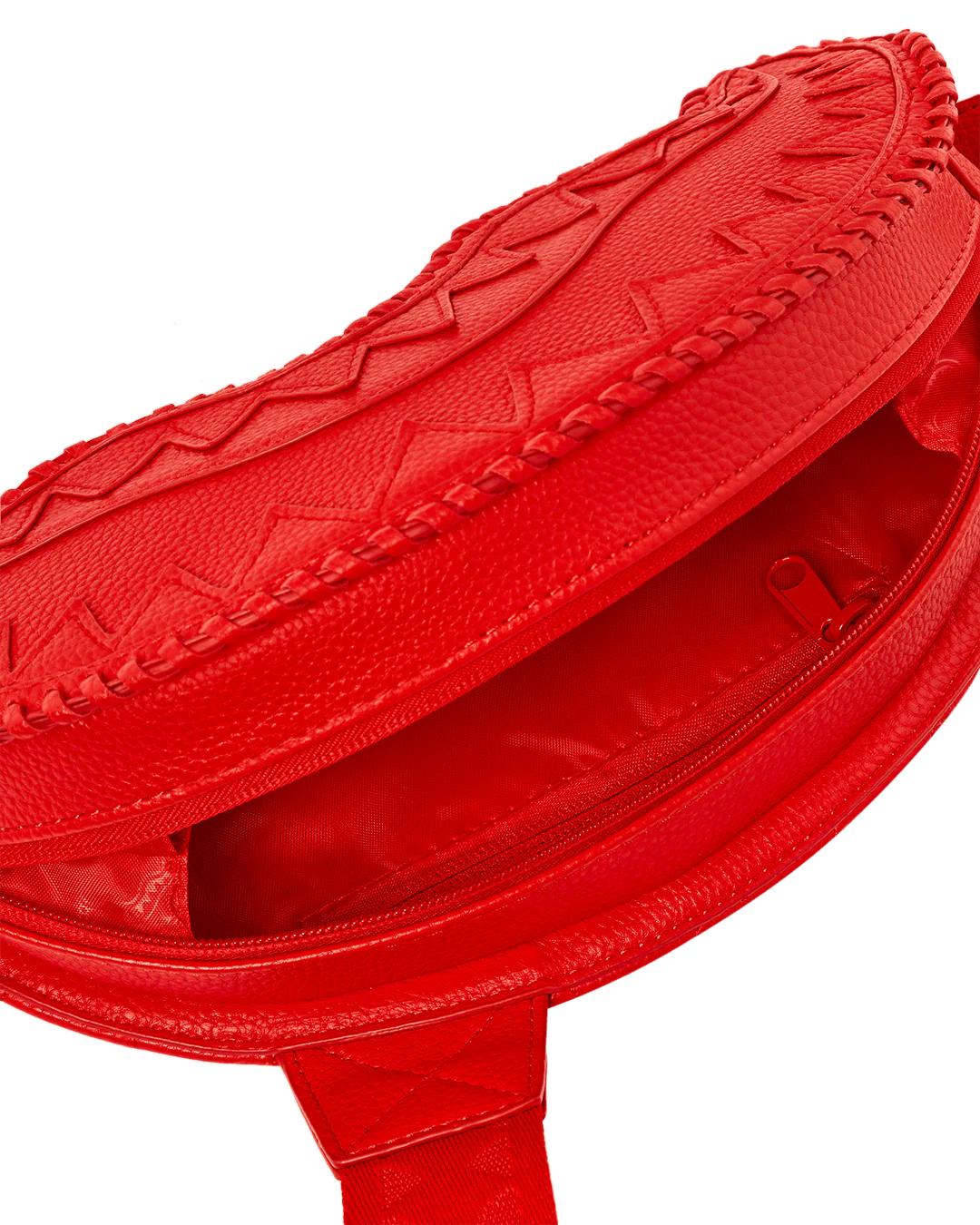 Sprayground RED RIVIERA SHARKMOUTH CROSSBODY