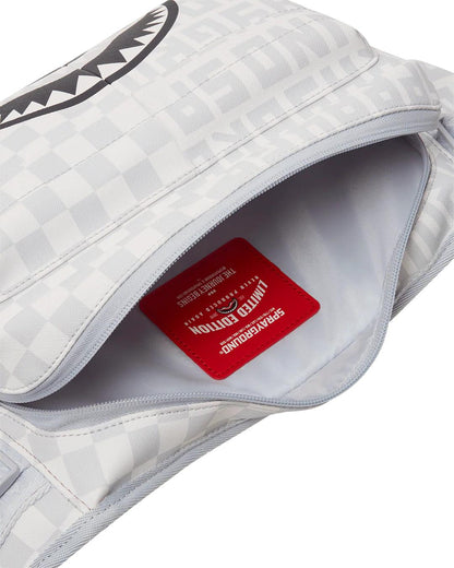 Sprayground SPLIT THE CHECK (PEARL) CARGO CROSSBODY