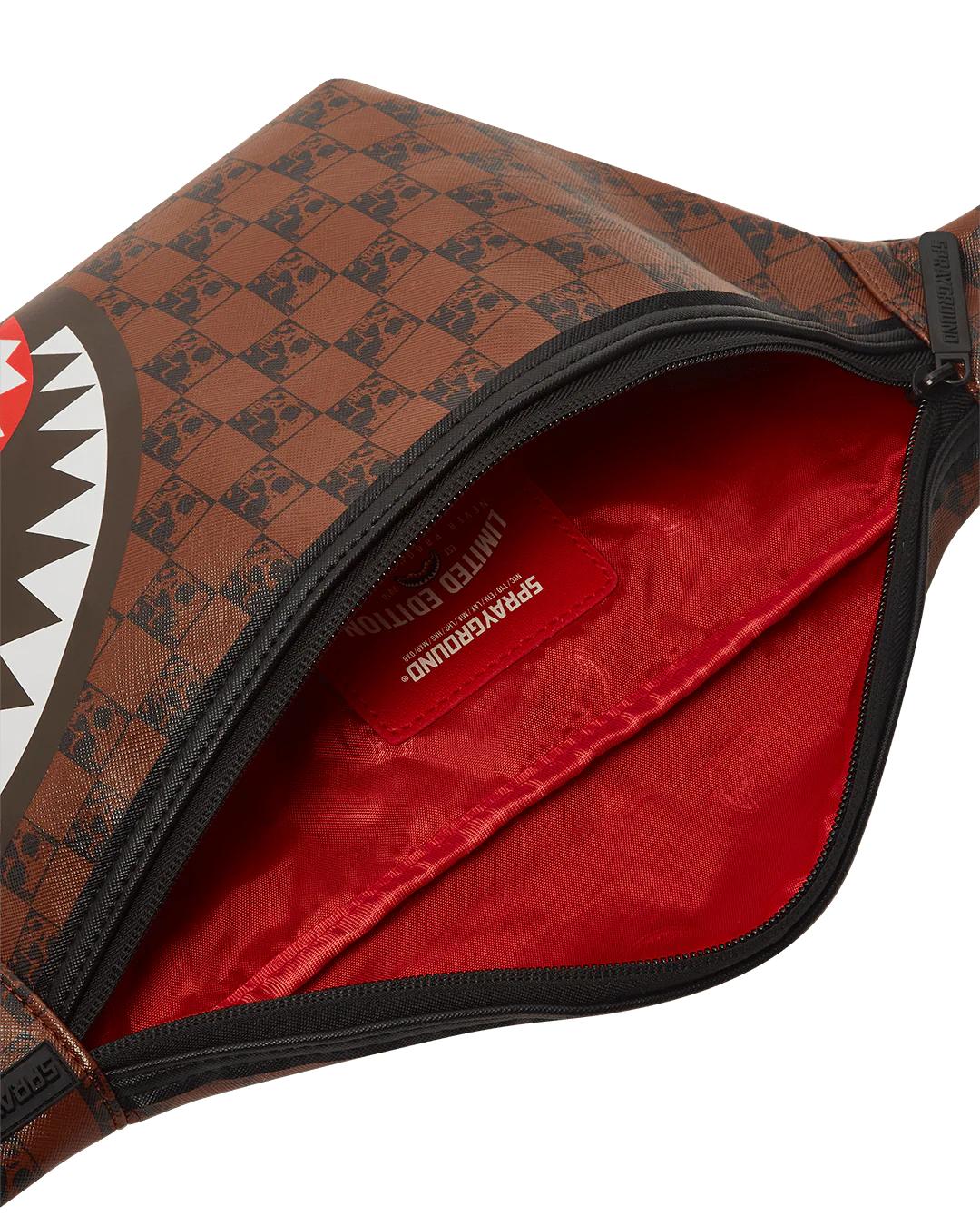 Sprayground SHARKS AND SKULLS SAVVY CROSSBODY