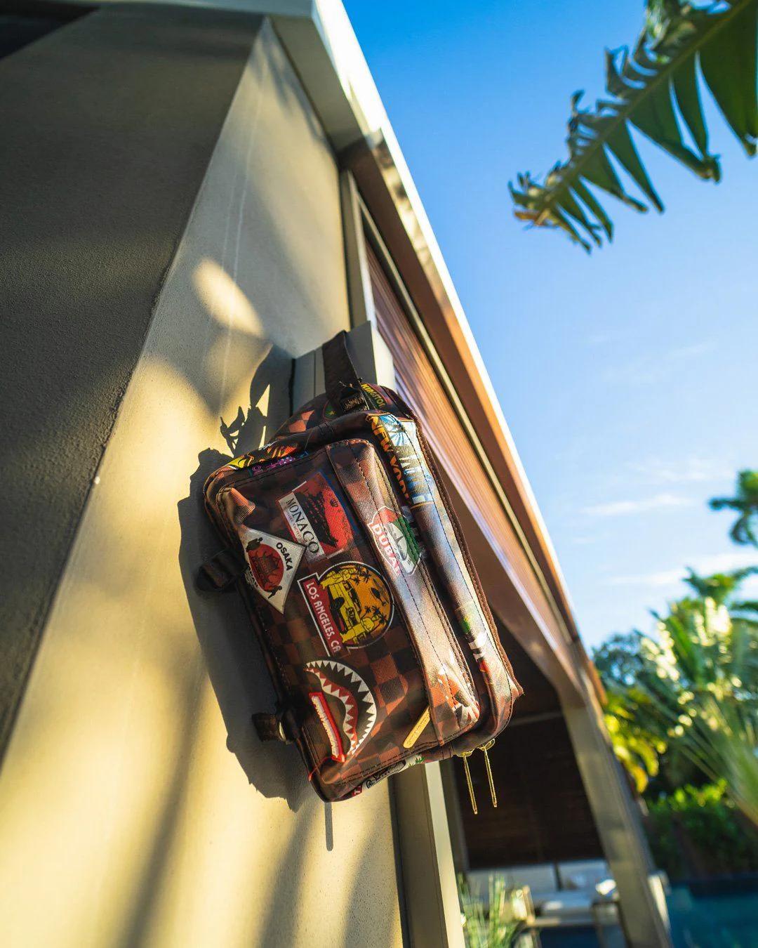 Sprayground GLOBAL MOGUL CARGO CROSSBODY