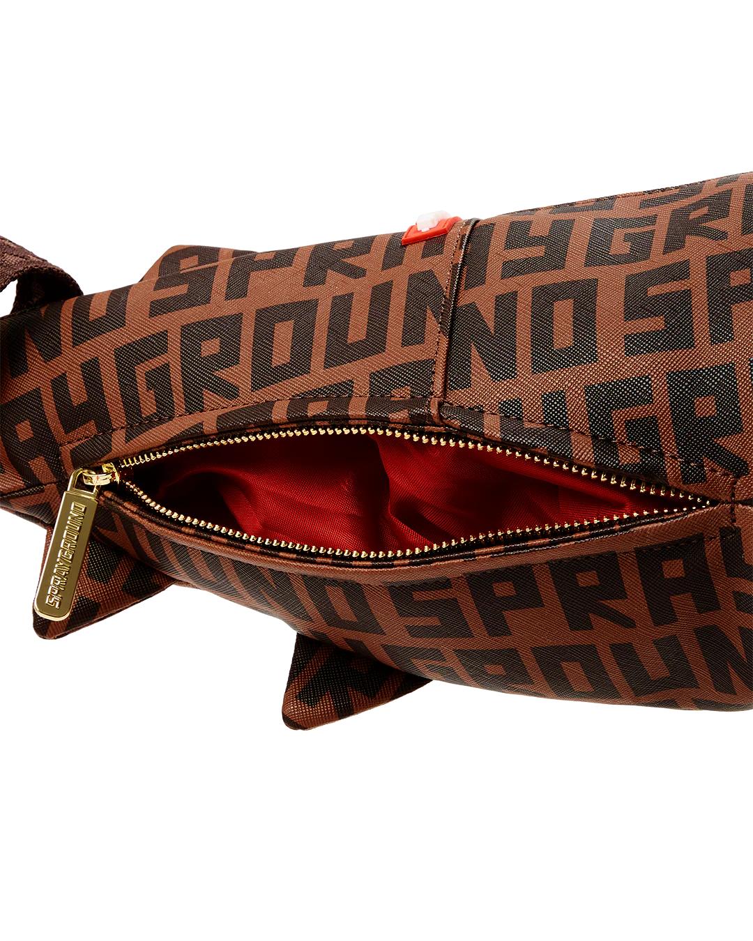 Sprayground SHARKFINITY SHARK SHAPE DUFFLE
