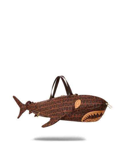 Sprayground SHARKFINITY SHARK SHAPE DUFFLE