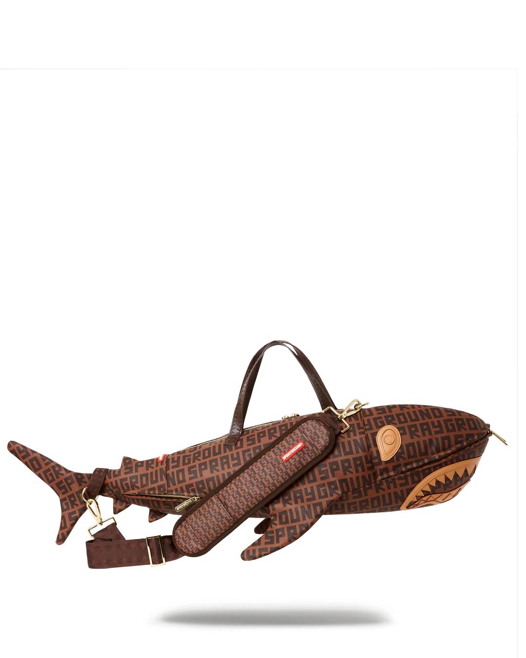 Sprayground SHARKFINITY SHARK SHAPE DUFFLE