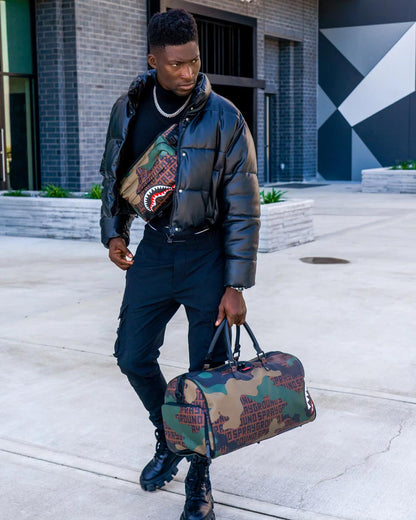 Sprayground CAMO INFINITI DUFFLE
