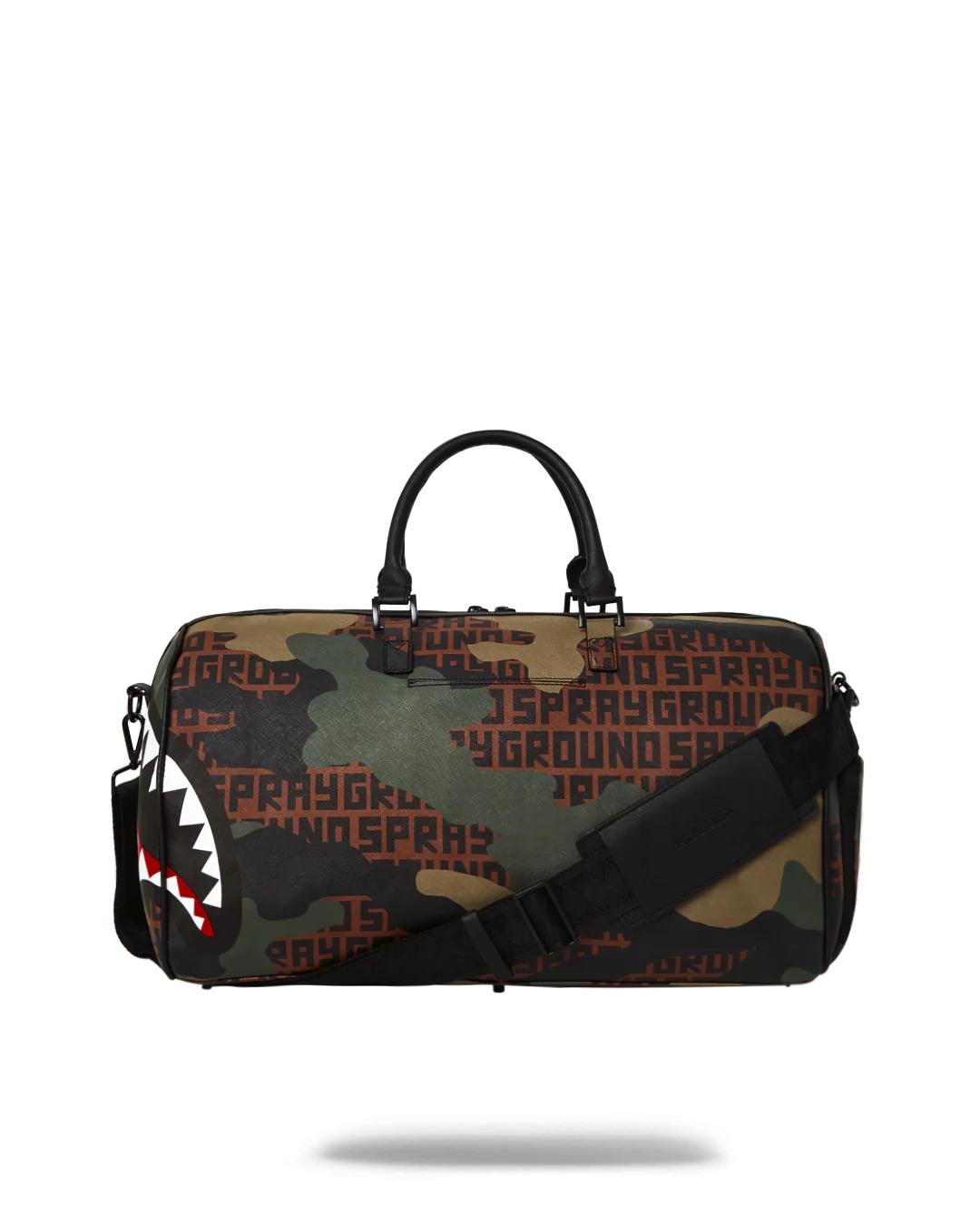 Sprayground CAMO INFINITI DUFFLE