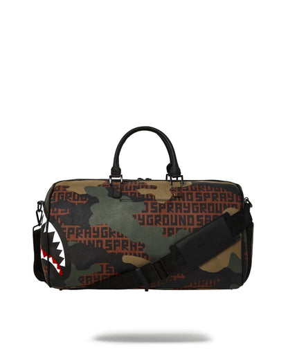 Sprayground CAMO INFINITI DUFFLE
