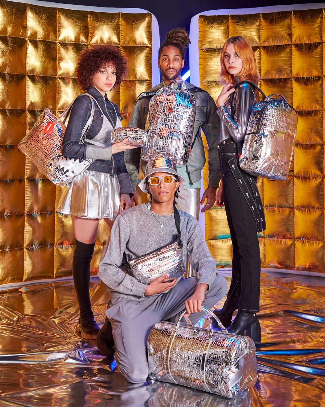 Sprayground FUTURE TITAN (METALLIC) DUFFLE