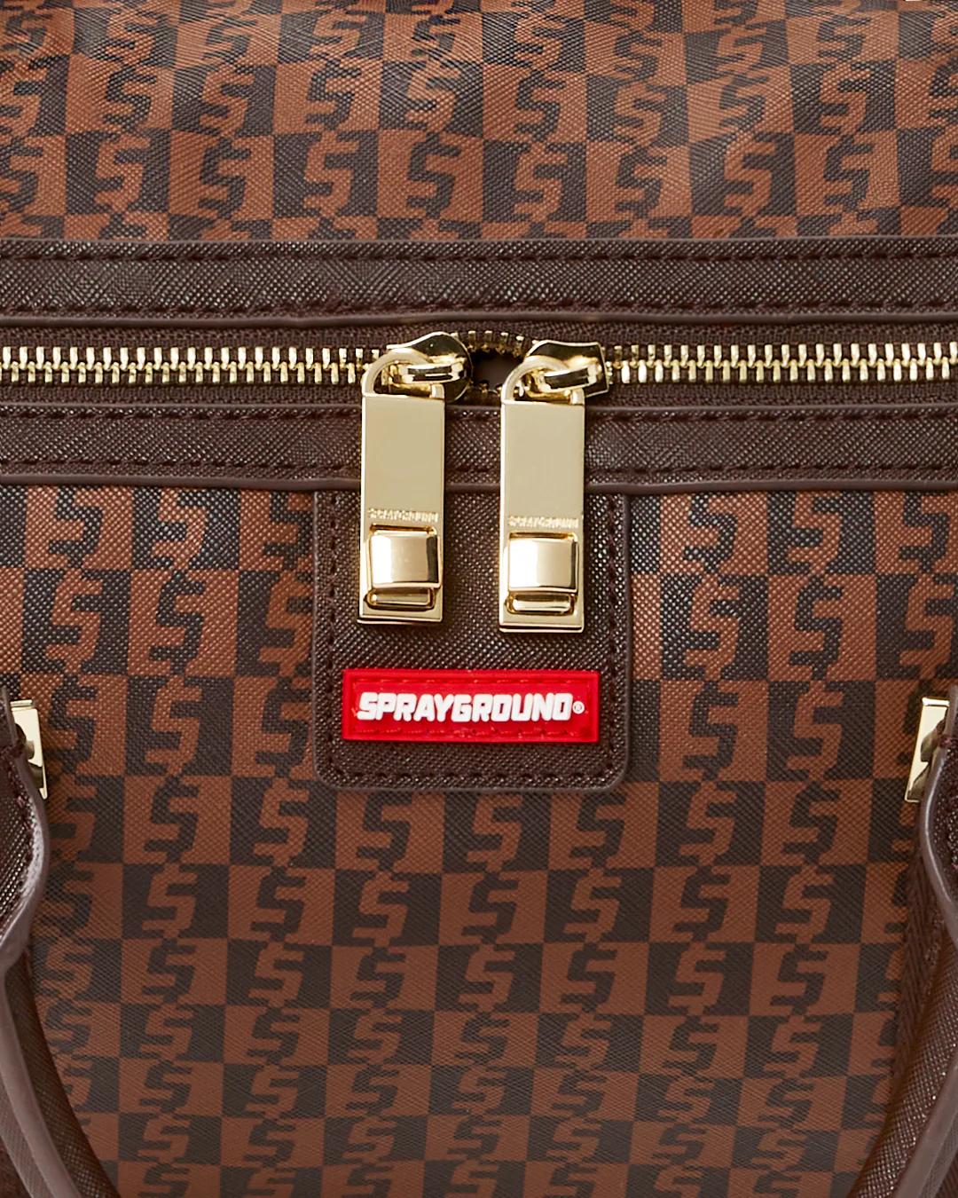 Sprayground CASHIN CHECKS MINI DUFFLE