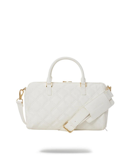 Sprayground RIVIERA LE BLANC GOLD CHAIN SHARK MINI DUFFLE
