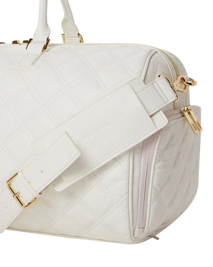 Sprayground RIVIERA LE BLANC GOLD CHAIN SHARK DUFFLE