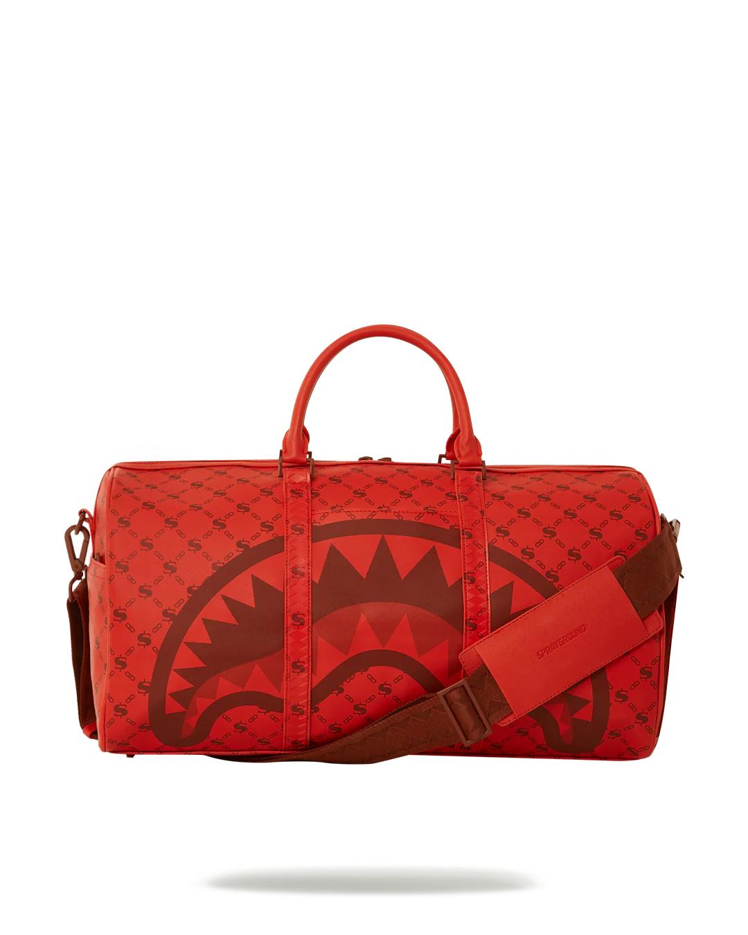 Sprayground MONEY PATTERN BRICK DUFFLE
